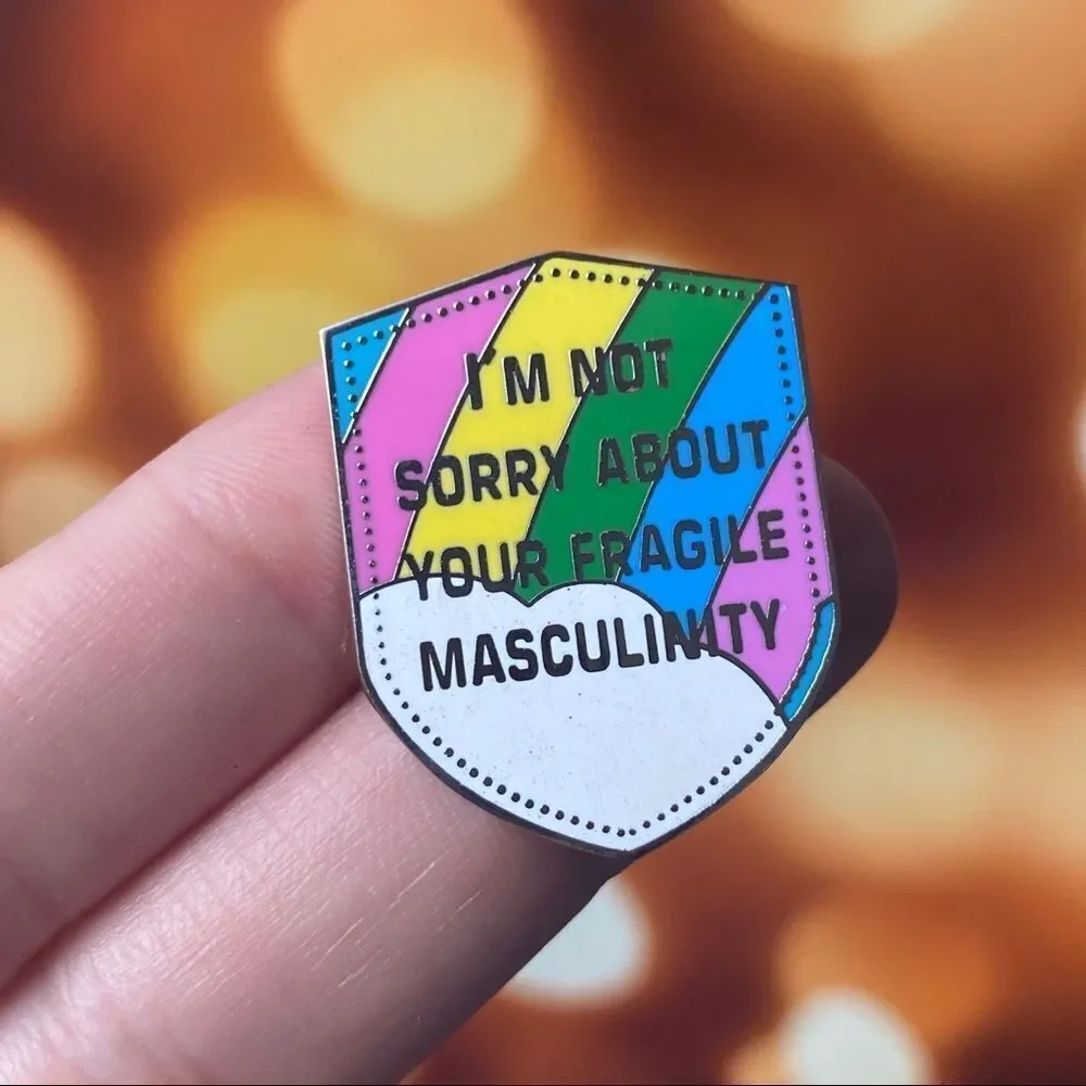 I’m Not Sorry Enamel Pin/ Brooch